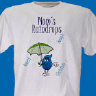 Raindrops Adult T-Shirt